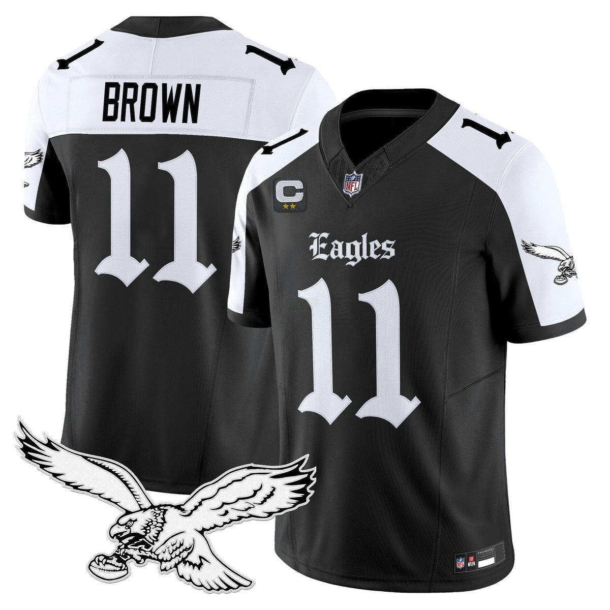 NFL Men’s Philadelphia ‘Gothic Philly Edition’ Vapor Limited Jersey