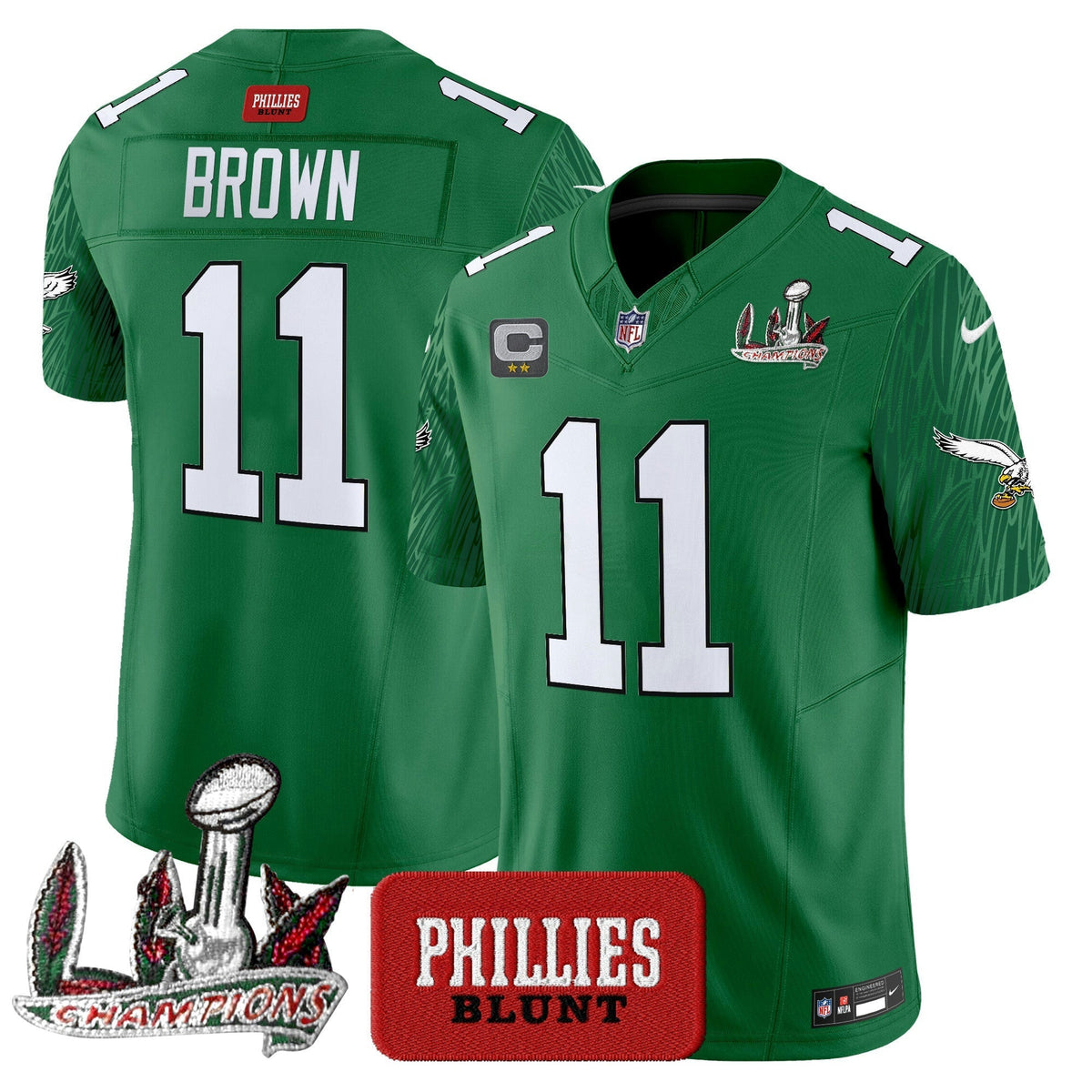 NFL Men’s Philadelphia Phillies Blunt Vapor Limited Jersey – Stitched