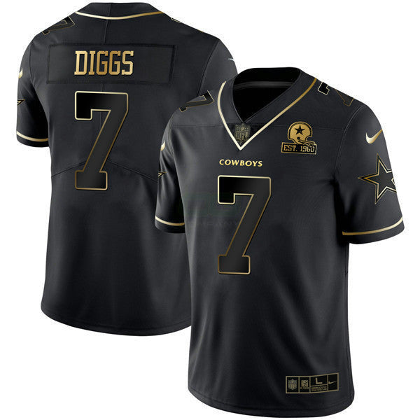 Jersey NFL Men’s Black Gold Collection