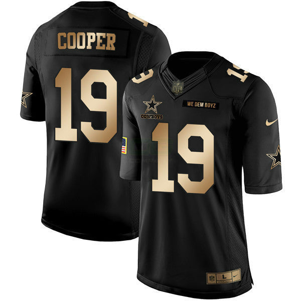 Jersey NFL Men’s Black Gold Collection