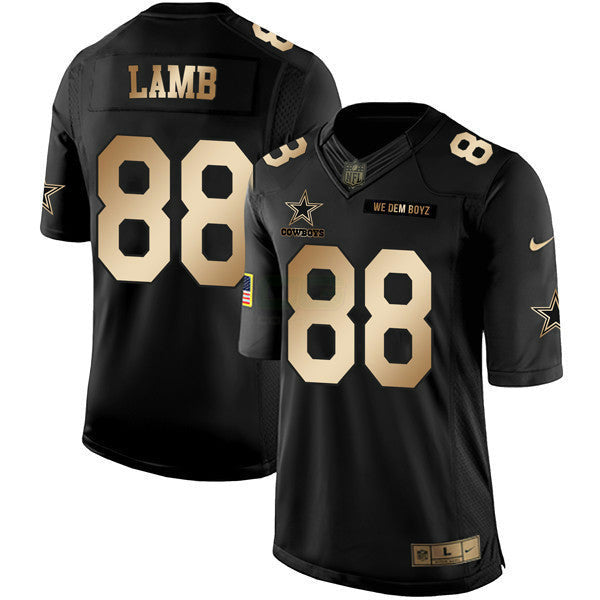 Jersey NFL Men’s Black Gold Collection
