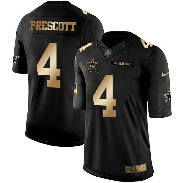 Jersey NFL Men’s Black Gold Collection