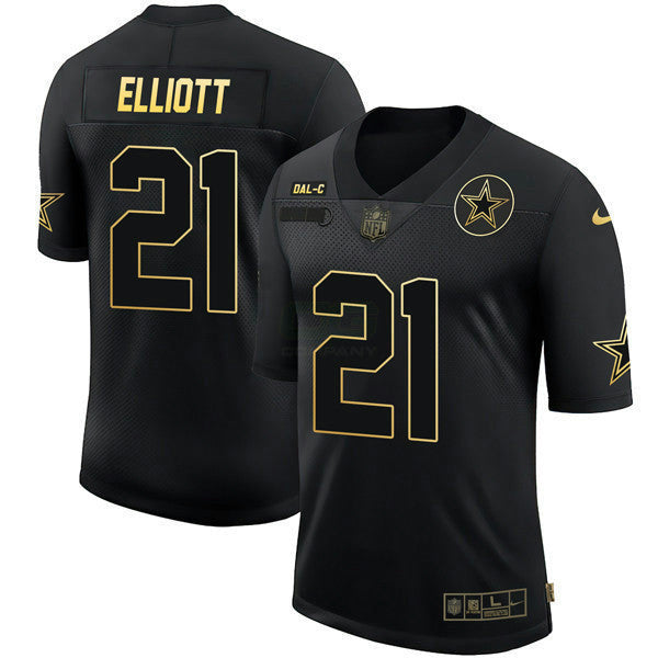 Jersey NFL Men’s Black Gold Collection