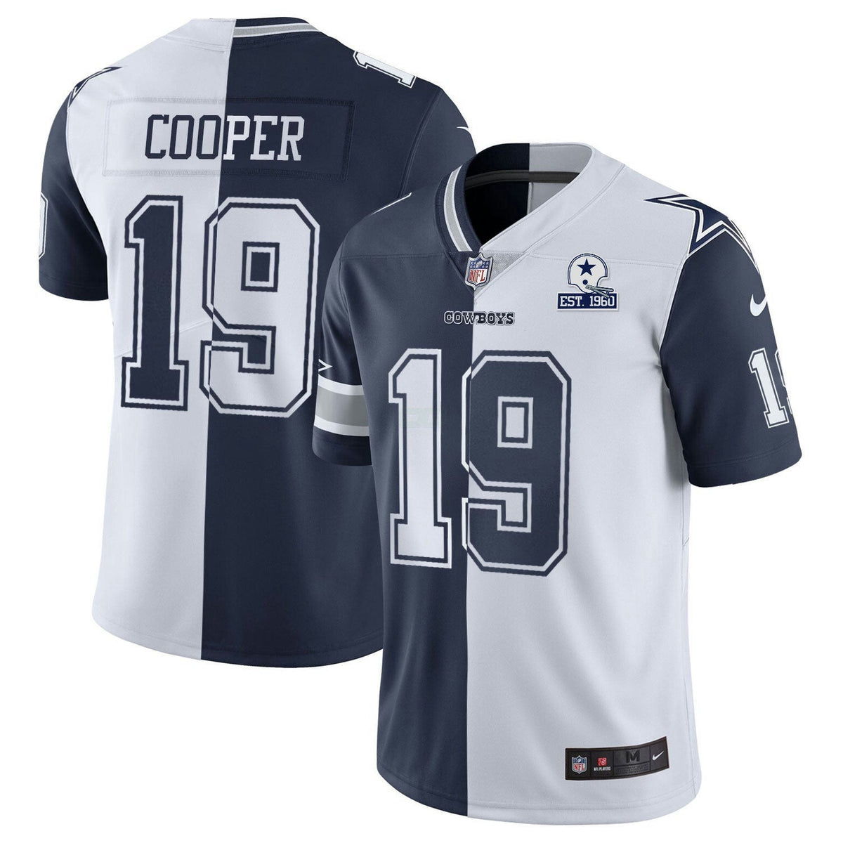 Jersey NFL Men’s Split Est 1960 Patch