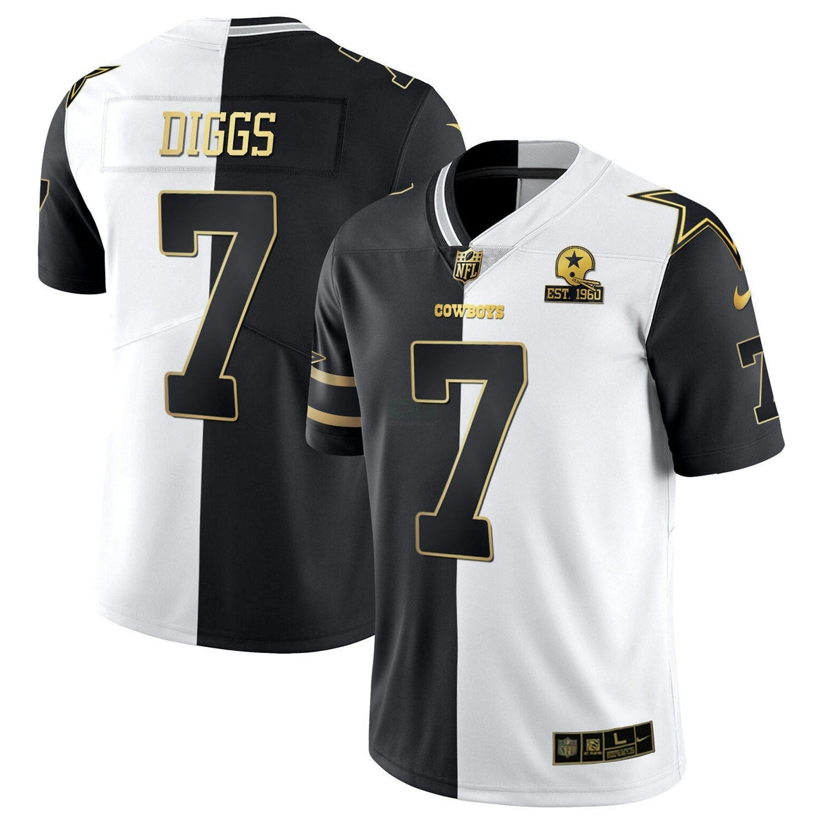 Jersey NFL Men’s Split Est 1960 Patch