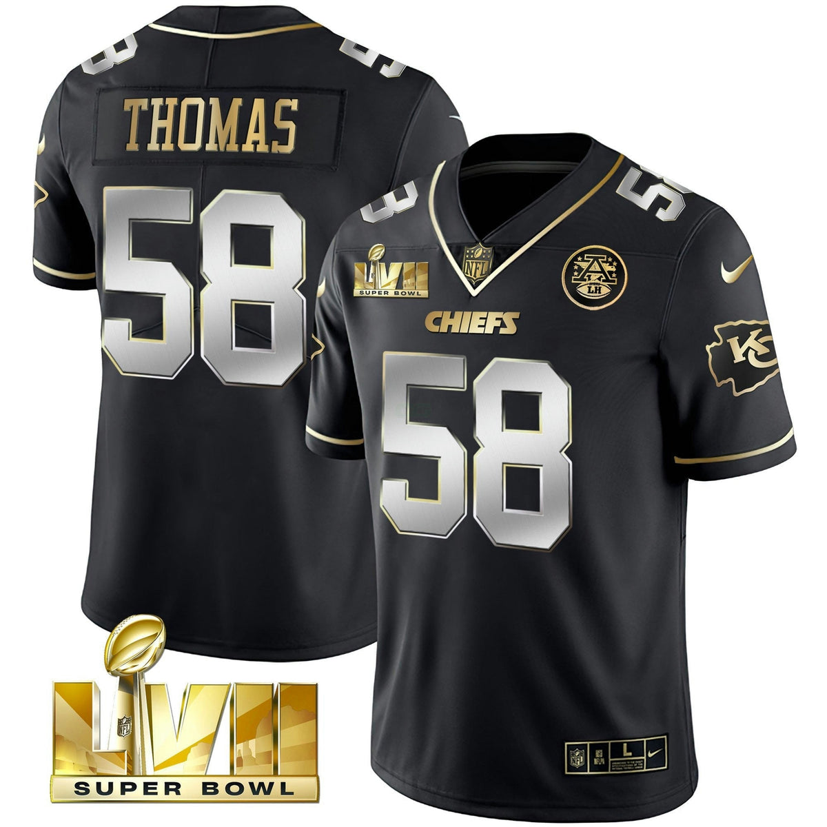 NFL Men’s Super Bowl LVII Gold Vapor Limited Jersey