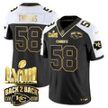 NFL Men’s Super Bowl LVIII & Back 2 Back Gold Patch Vapor Jersey V2