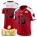 NFL Men’s Super Bowl LVIII Gold Patch Vapor Jersey