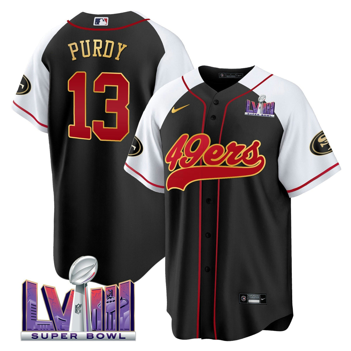 NFL Men’s Super Bowl LVIII Patch Jersey