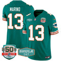NFL Men’s Throwback Shula 347 Patch Vapor Jersey