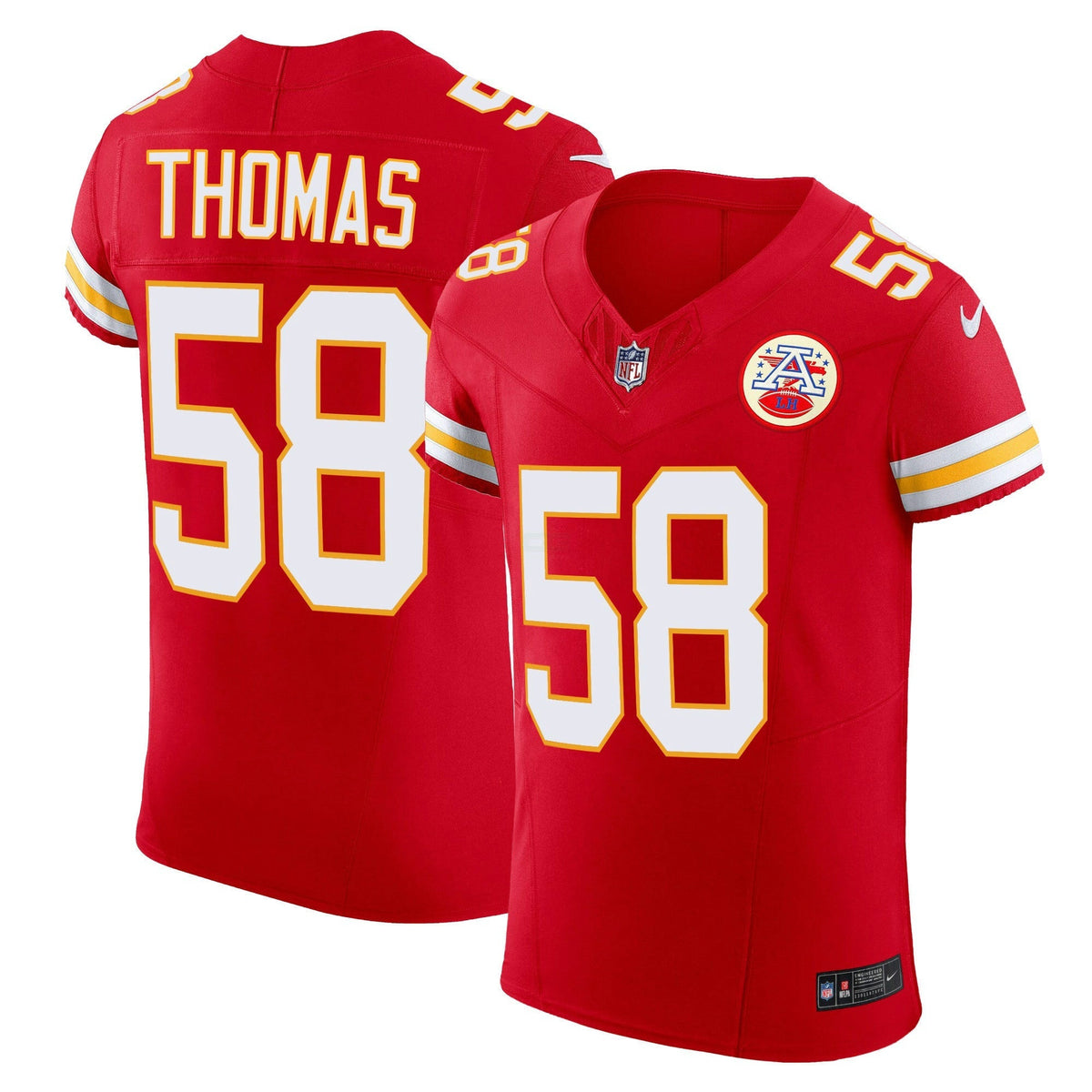 NFL Kansas City Chiefs Men’s Vapor Elite Jersey