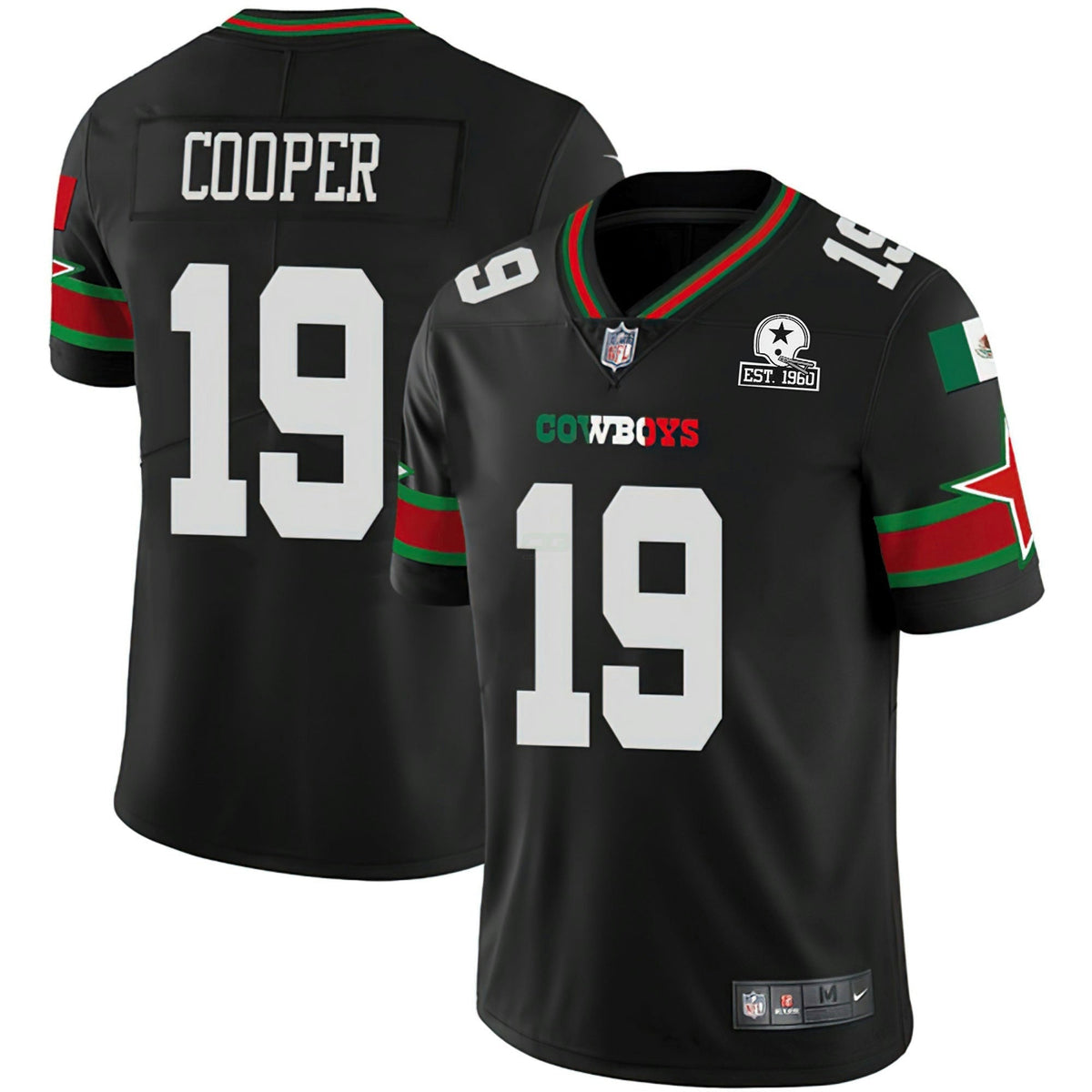 NFL Mexico Est 1960 Patch Vapor Jersey