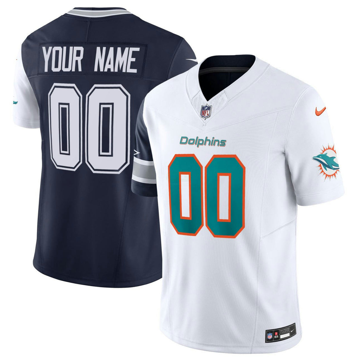 NFL Miami Mix Dallas Cowboys Jersey - White