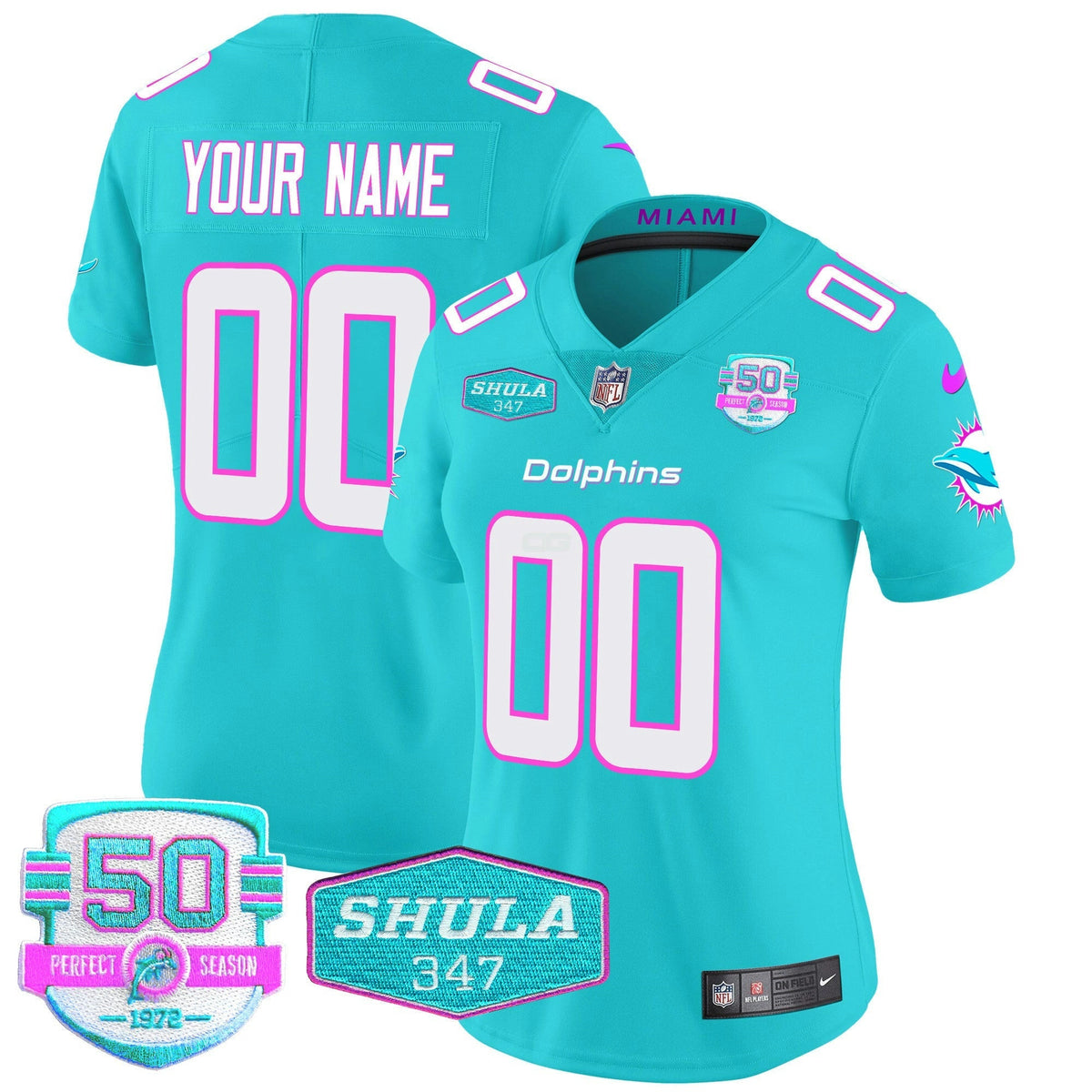 NFL “Miami Vice” Vapor Limited Jersey V2