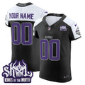 NFL Minnesota 2024 Winter Warrior Skol Patch Vapor Elite Jersey
