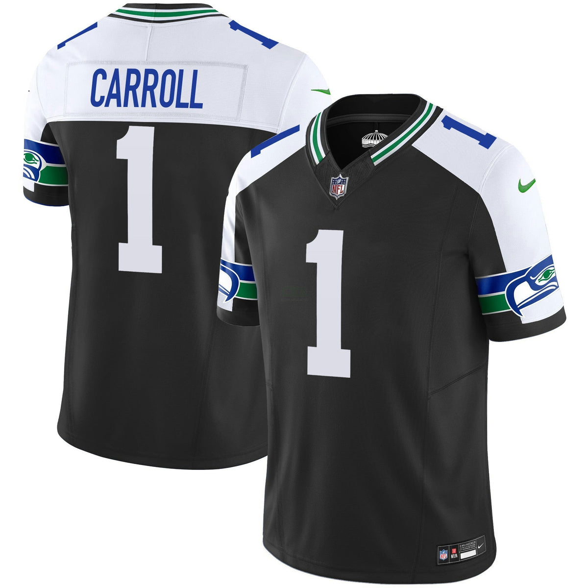 NFL Pete Carroll Throwback Vapor Limited Jersey