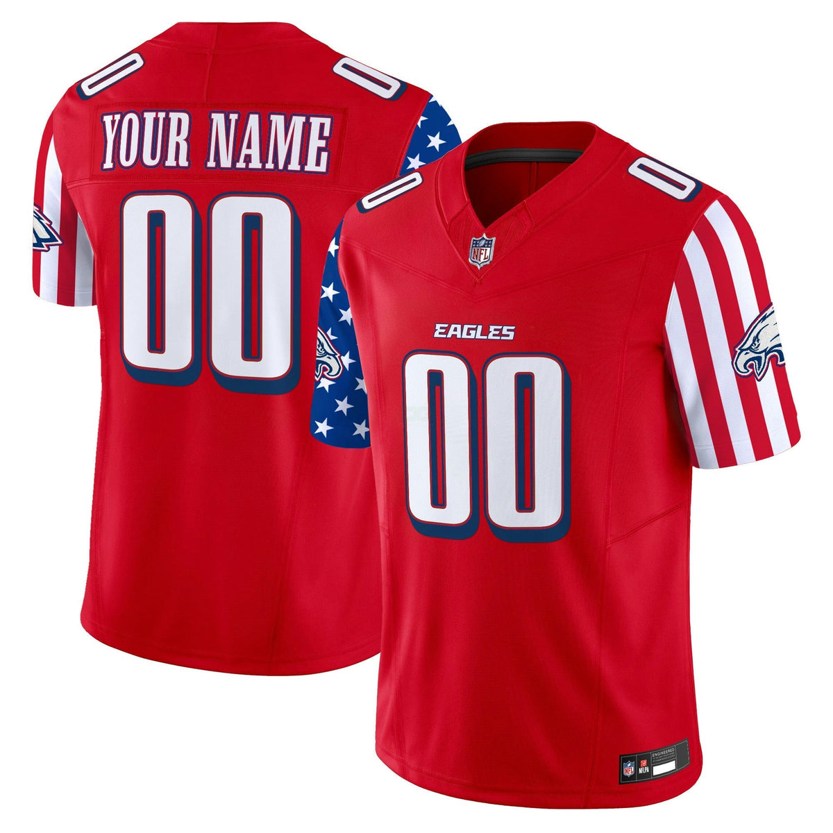 NFL Philadelphia 2025 Independence Day Vapor Limited Jersey