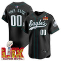NFL Philadelphia Midnight Green Super Bowl LIX Vapor Jersey