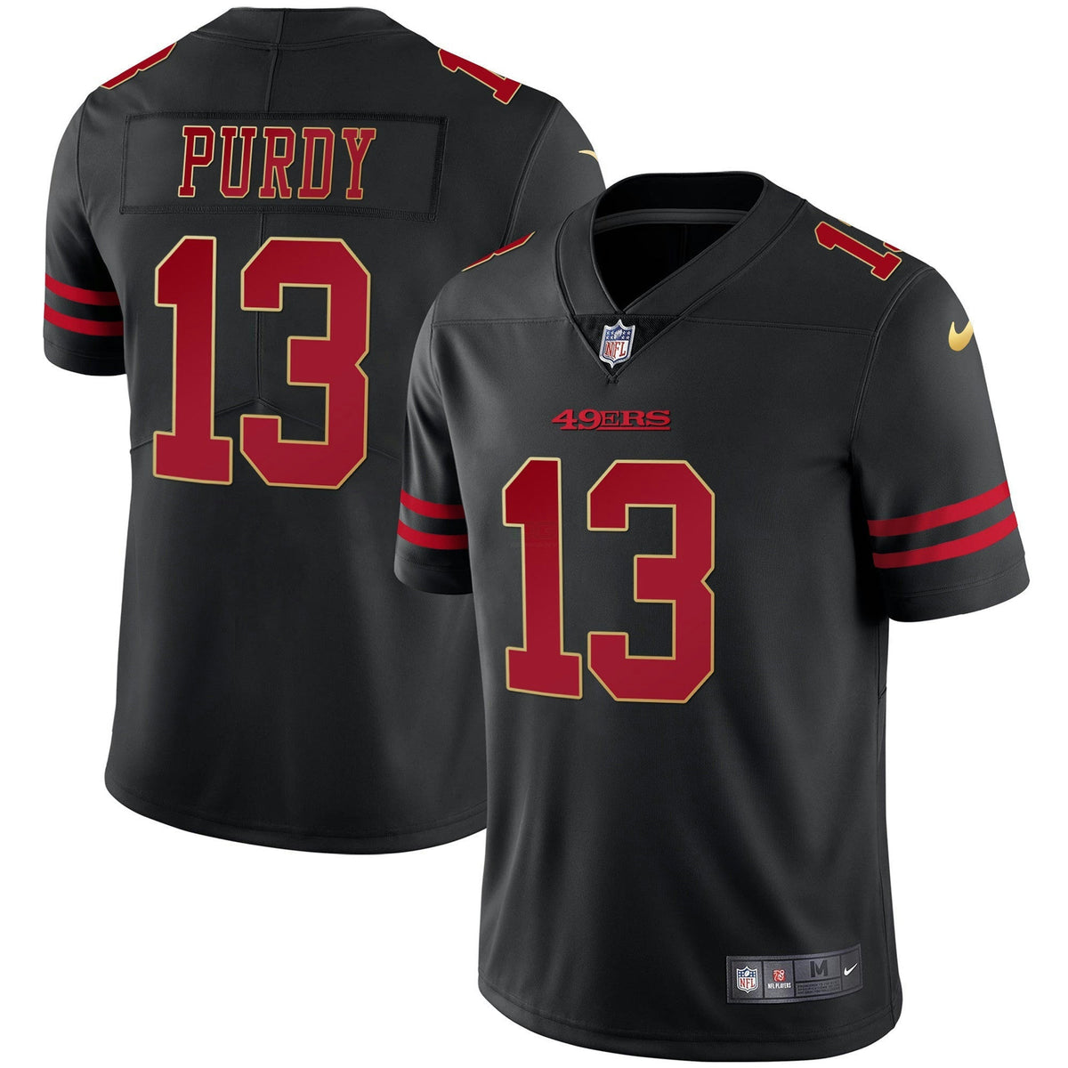 NFL Black Gold Vapor Player Jersey
