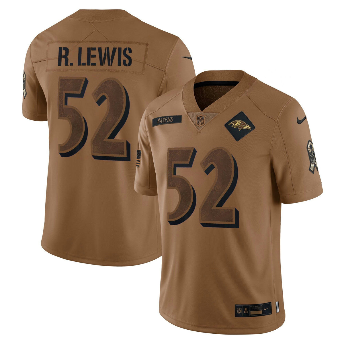 NFL Ray Lewis Baltimore 2023 Salute To Service Limited Jersey - Salute To Service