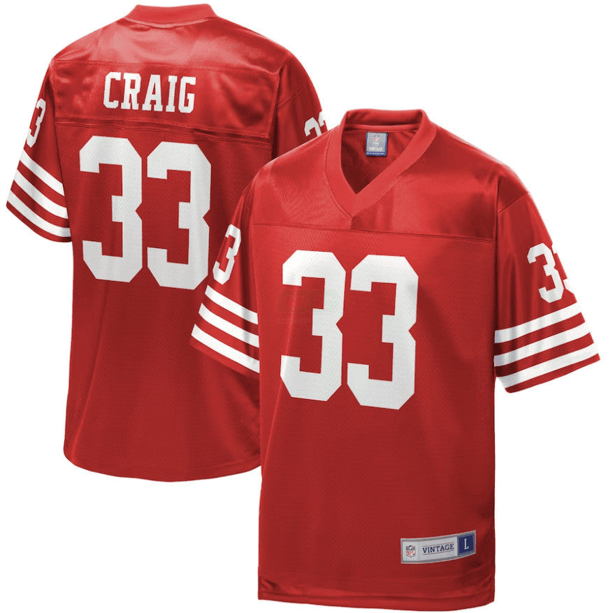 NFL Roger Craig Retired Jersey