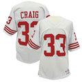 NFL Roger Craig San Francisco Retired White Jersey - White