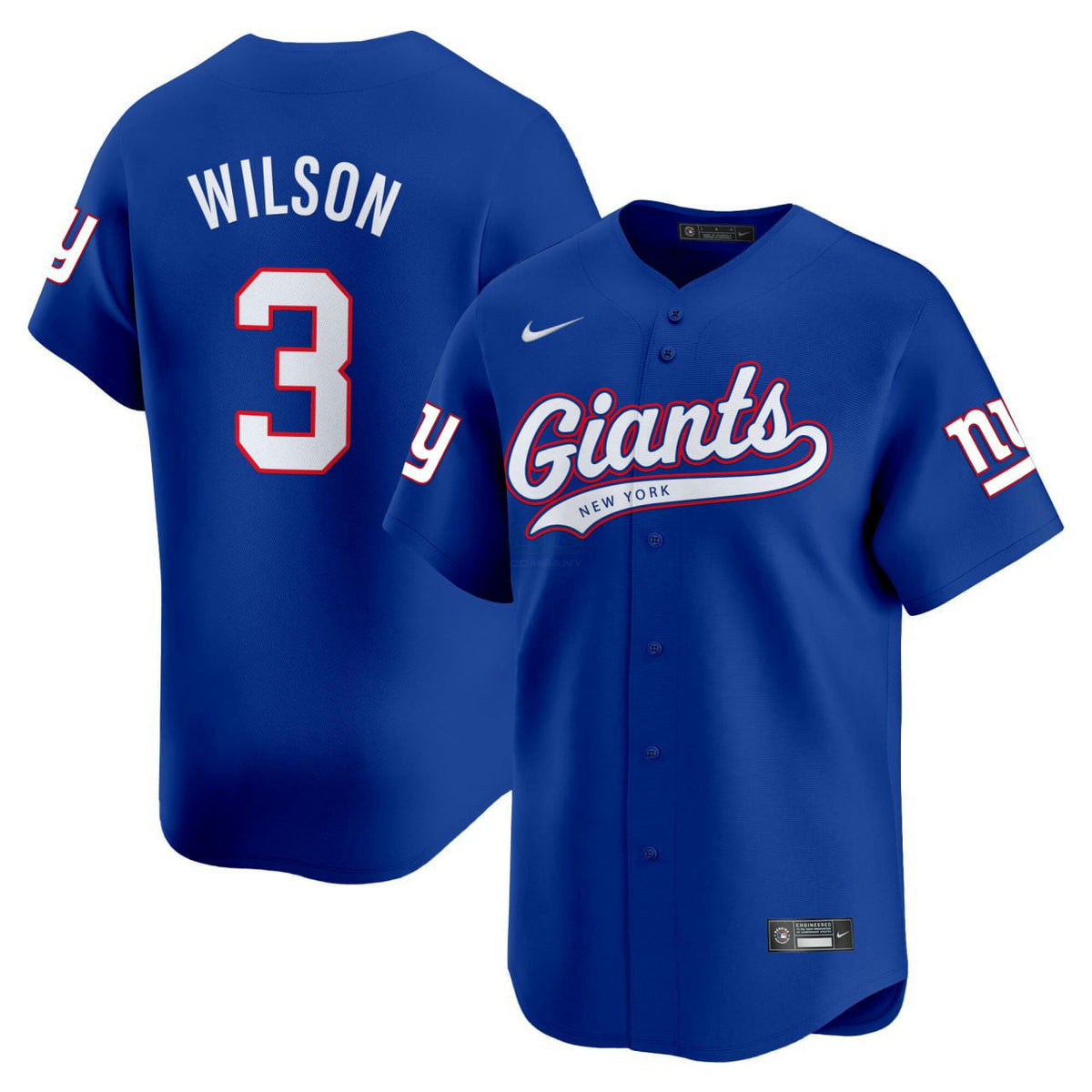 NFL Russell Wilson New York Jersey