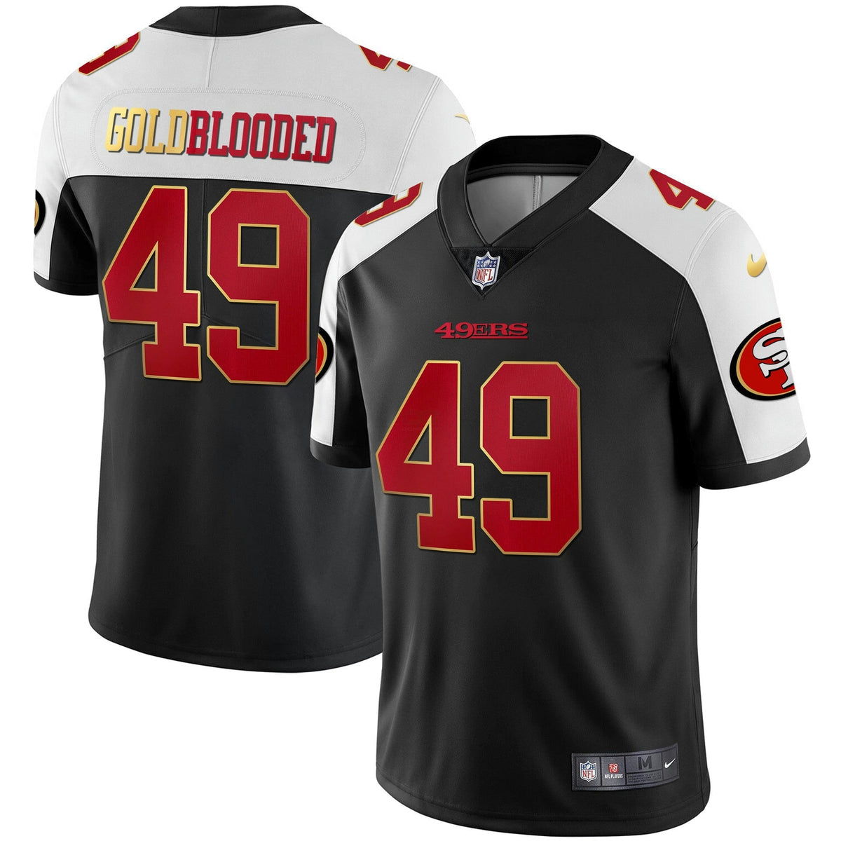 NFL San Francisco Gold Blooded Jersey