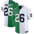 NFL Saquon Barkley #26 Mix Penn State Split Jersey