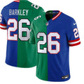 NFL Saquon Barkley Split Vapor Limited Jersey - Eagles - Giants