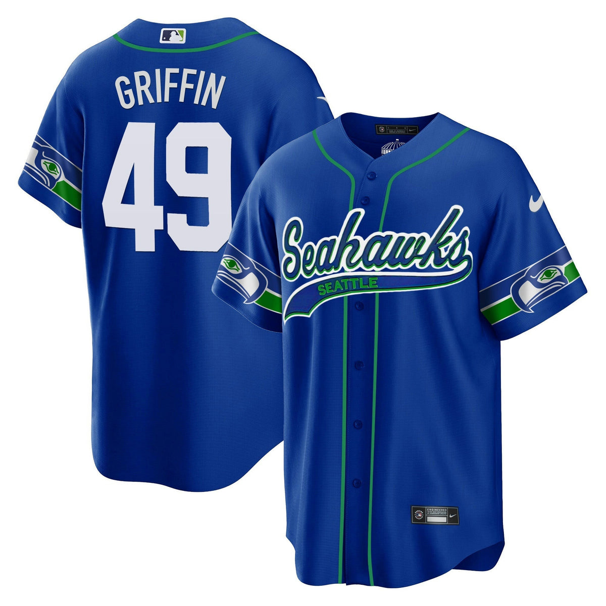 NFL Shaquem Griffin Throwback Cool Base Jersey