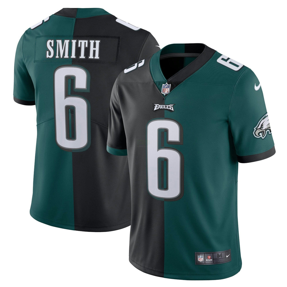 Jersey NFL Split Black Green Vapor Limited