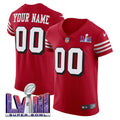 NFL Super Bowl LVIII Gold Patch Vapor Elite Jersey