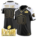 NFL Super Bowl LVIII Gold Patch Vapor Jersey V2