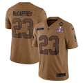 NFL Super Bowl LVIII Patch Salute To Service Marrom Limited Jersey