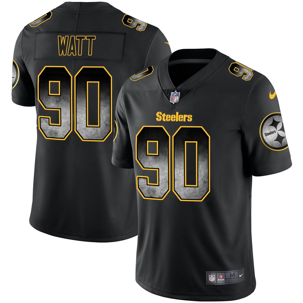 NFL T. J. Watt Pittsburgh Jersey - Black