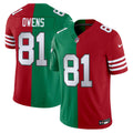 NFL Terrell Owens Split Vapor Limited Jersey - 49ers - Eagles
