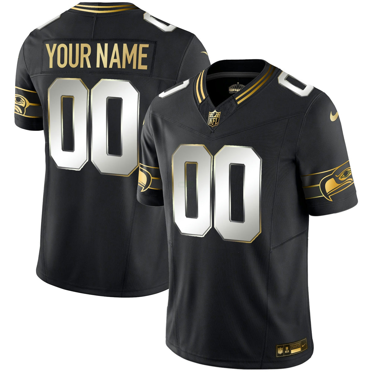 NFL Throwback & Gold Vapor Limited Jersey V2