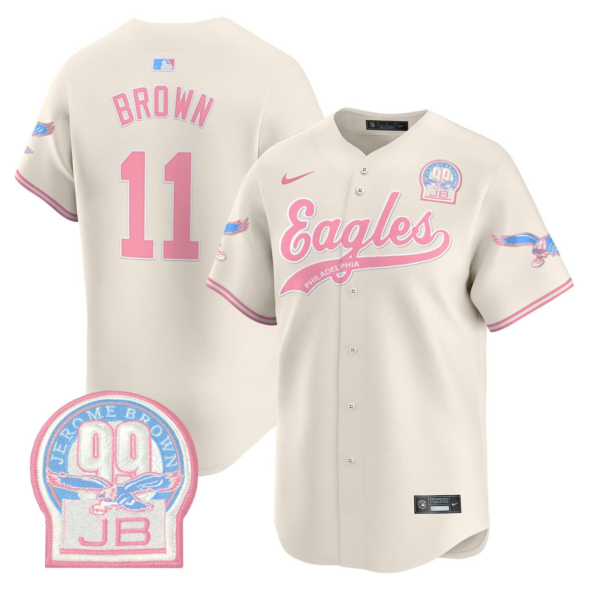 NFL Unisex Bubblegum Pink Vapor Premier Limited Jersey