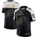 Jersey NFL Baltimore Ravens Vapor Gold Custom Name and Number