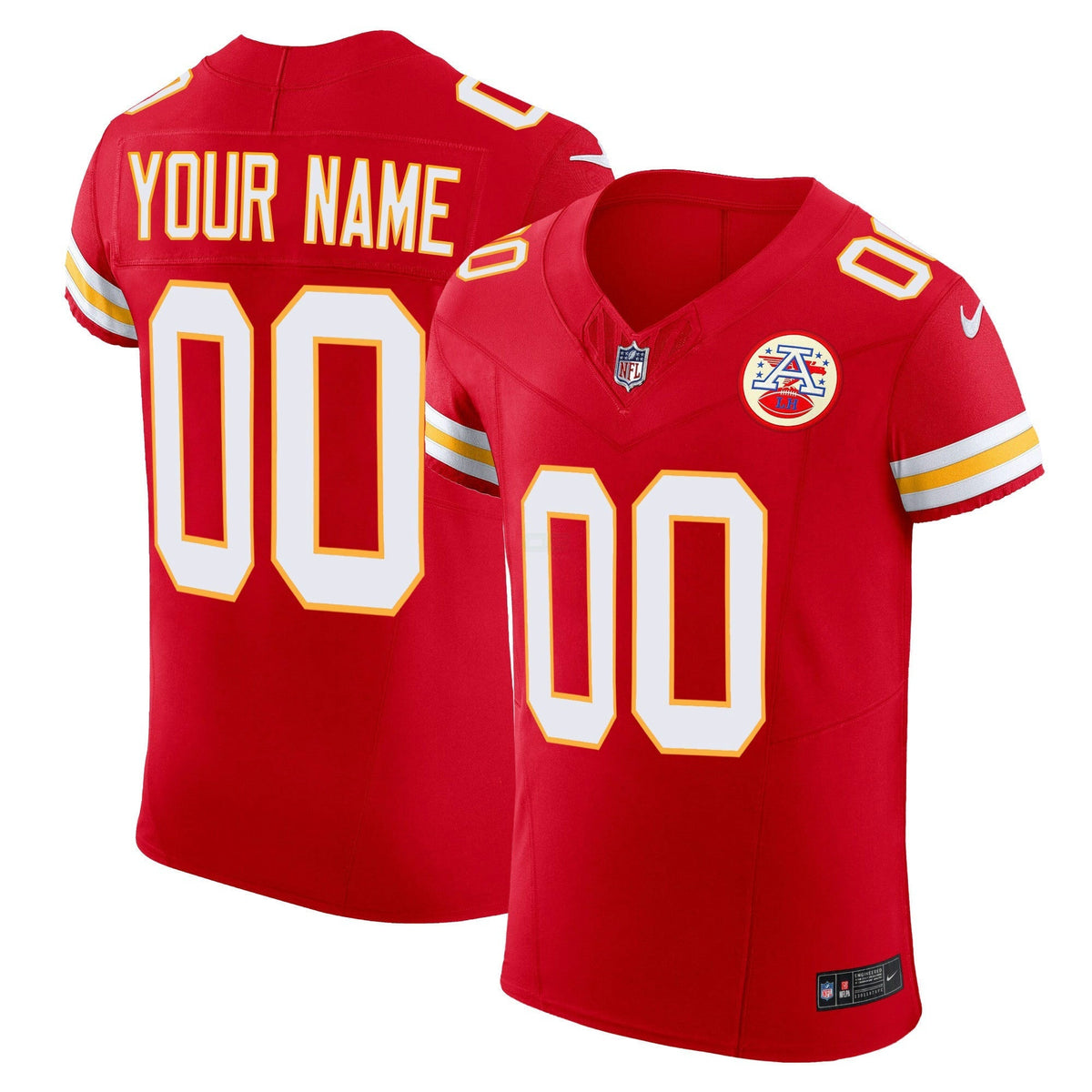 NFL Kansas City Chiefs Vapor Elite Jersey