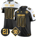 NFL Washington 90th & Sean Taylor Patch Gold Vapor Limited Jersey