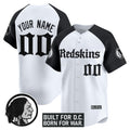NFL Washington Commanders Washington Redskins ‘Gothic Capital Edition’ Vapor Jersey