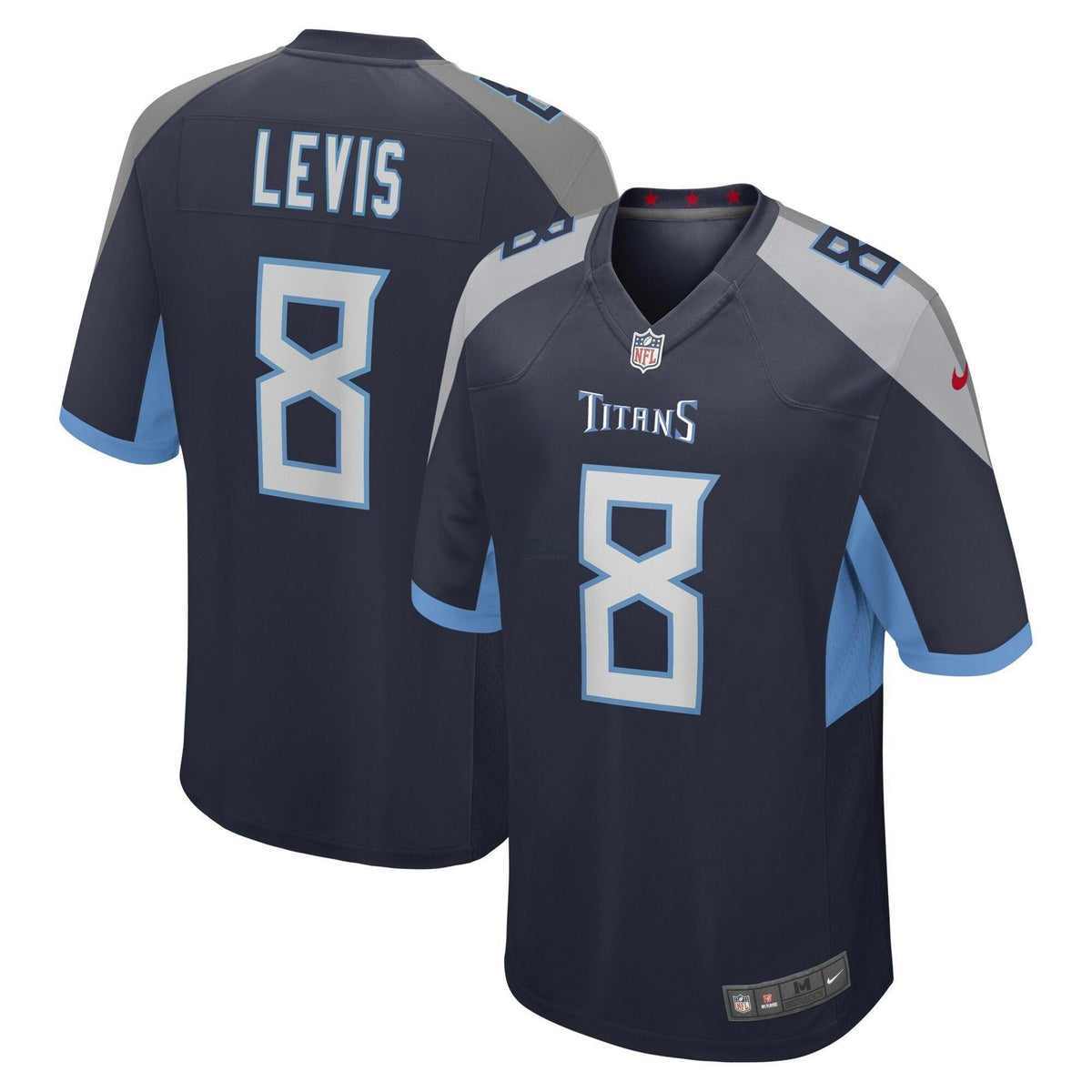 NFL Will Levis Tennessee 2023 Draft Navy Jersey - Game