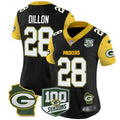 NFL Women’s 100th Season & Home Patch Cheese Vapor Limited Jersey