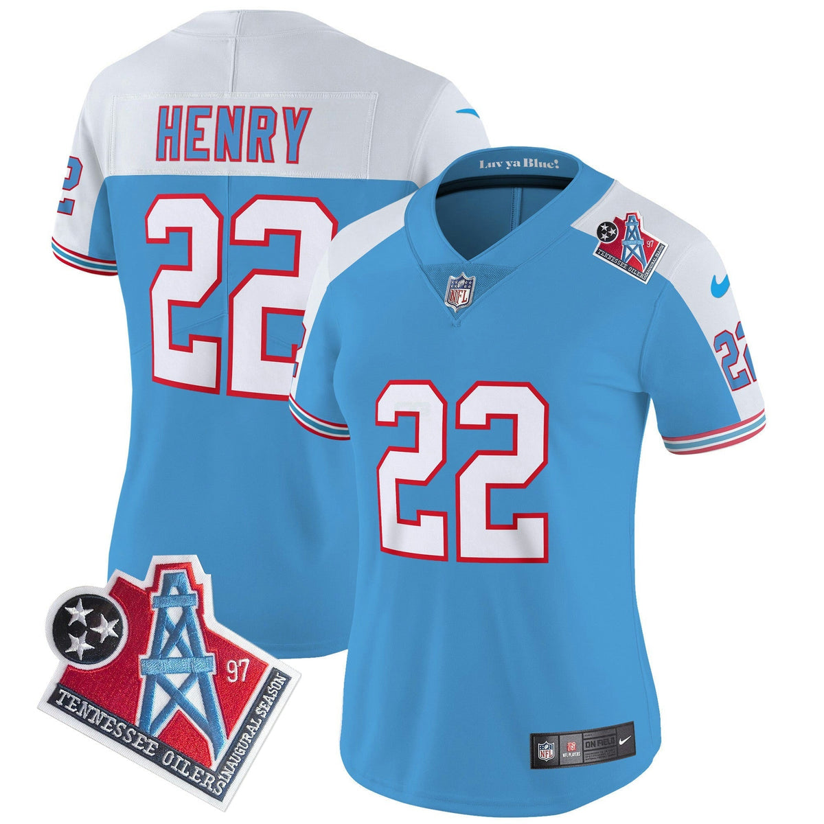 NFL Women’s 1997 Throwback Limited Vapor Jersey