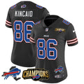 NFL Women’s 2023 AFC East Champions Patch Gold Vapor Jersey V2