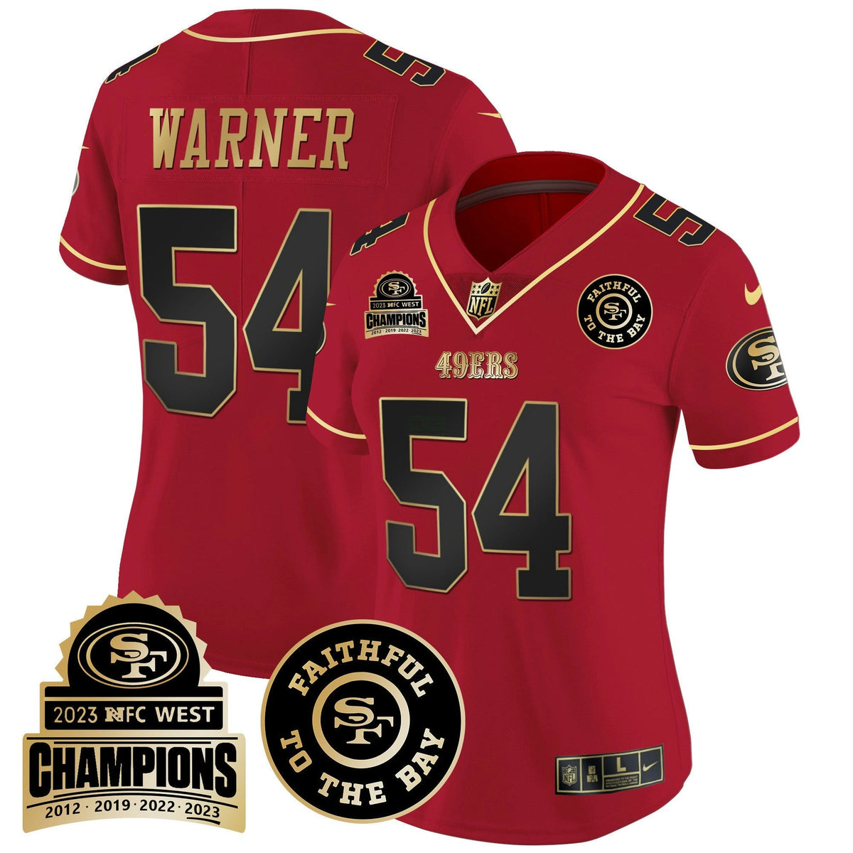 NFL Women’s 2023 NFC West Champions Patch Vapor Jersey V3