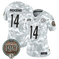 NFL Pittsburgh Steelers Women’s 2024 Salute to Service Establishment Year Patch Vapor Limited Jersey