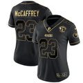 Jersey NFL Women’s 75th Anniversary Patch White Gold & Black Gold